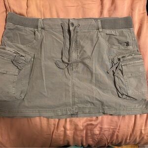 American Eagle Outfitters Mini Skort Stretch Cargo Skort - Green